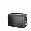 Capri 2 Slice Toaster in Black